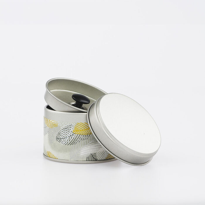 Piccola scatola da tè francese fatta a mano in washi chiyogami - Akemi