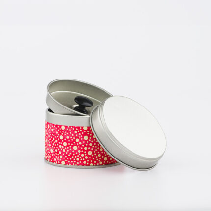 Petite boîte à thé washi chiyogami artisanale française - Ikeda