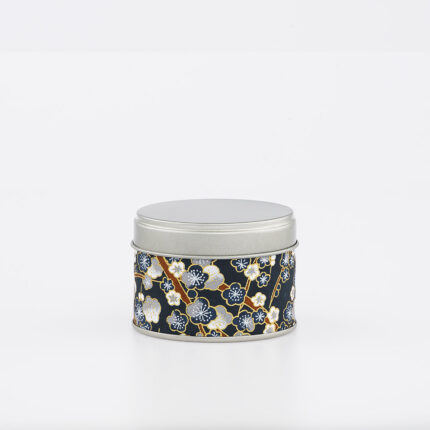 Petite boîte à thé washi chiyogami artisanale française - Kahma