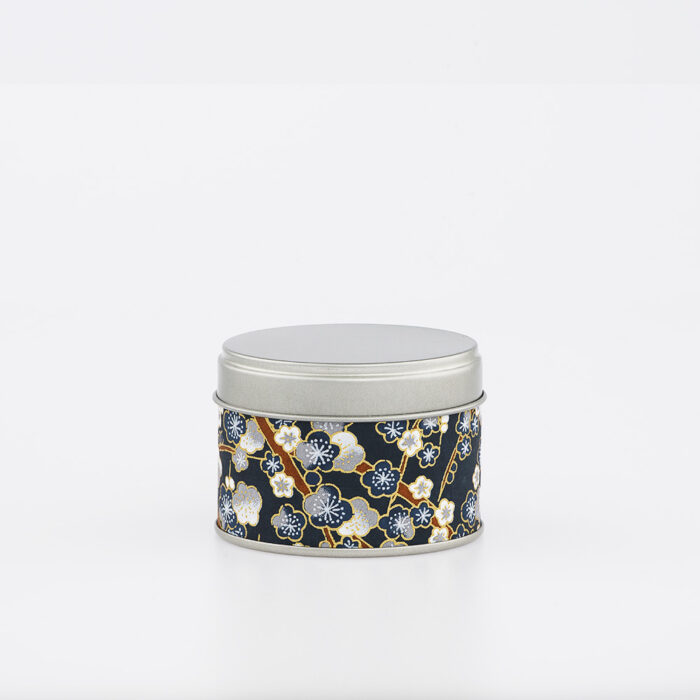 Petite boîte à thé washi chiyogami artisanale française - Kahma