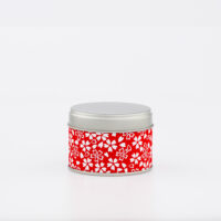 Small French handmade washi chiyogami tea box - Kanan
