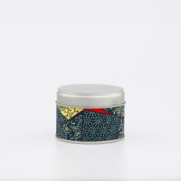 Small French handmade washi chiyogami tea box - Kochi