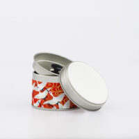 Petite boîte à thé washi chiyogami artisanale française - Minabe