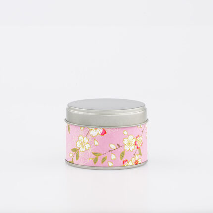 Petite boîte à thé washi chiyogami artisanale française - Nakaicho