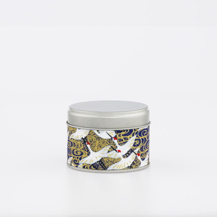 Petite boîte à thé washi chiyogami artisanale française - Norisuke