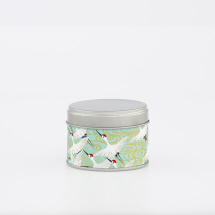 Petite boîte à thé washi chiyogami artisanale française - Rengo