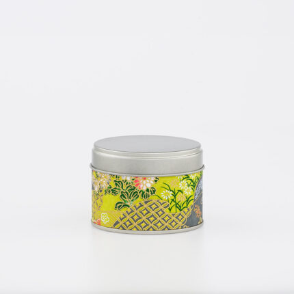 Petite boîte à thé washi chiyogami artisanale française - Taguchi