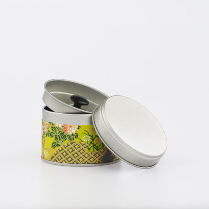 Petite boîte à thé washi chiyogami artisanale française - Taguchi