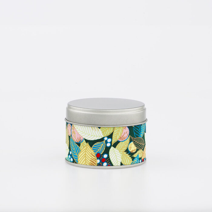 Kleine französische handgefertigte Washi-Chiyogami-Teedose - Tajimi