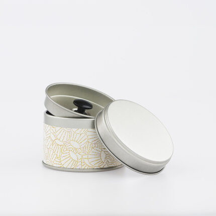 Petite boîte à thé washi chiyogami artisanale française - Toyooka