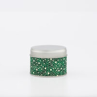 Kleine französische handgefertigte Washi-Chiyogami-Teedose - Tsurui
