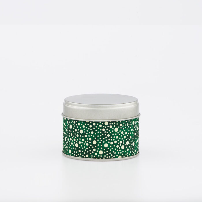 Kleine französische handgefertigte Washi-Chiyogami-Teedose - Tsurui