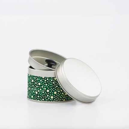 Petite boîte à thé washi chiyogami artisanale française - Tsurui