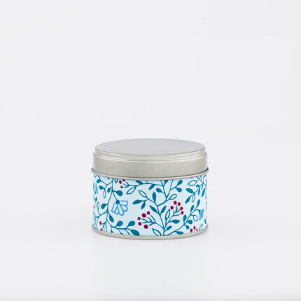 Petite boîte à thé washi chiyogami artisanale française - Uchiko
