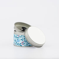 Kleine französische handgefertigte Washi-Chiyogami-Teedose – Uchiko