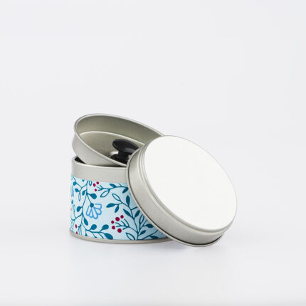 Petite boîte à thé washi chiyogami artisanale française - Uchiko