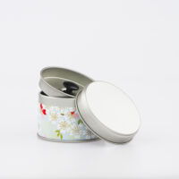 Kleine französische handgefertigte Washi-Chiyogami-Teedose - Yanai