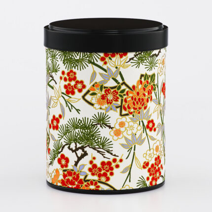 Boîte à thé empilable washi chiyogami artisanale française - Fukugawa