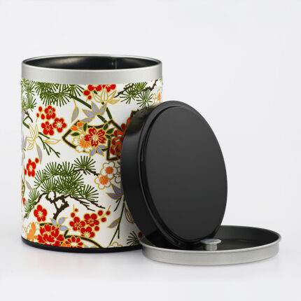 Boîte à thé empilable washi chiyogami artisanale française - Fukugawa