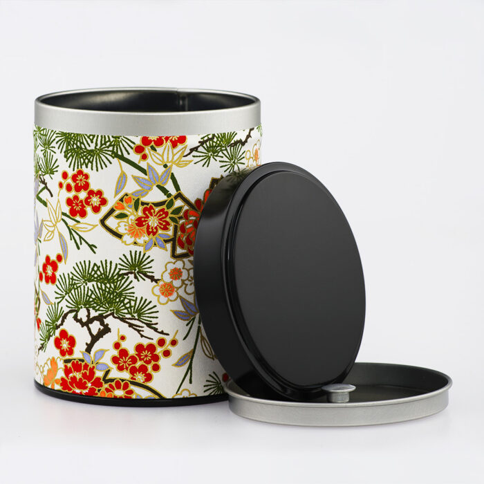 Boîte à thé empilable washi chiyogami artisanale française - Fukugawa