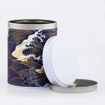 French handmade washi chiyogami stackable tea box - Kurotaki
