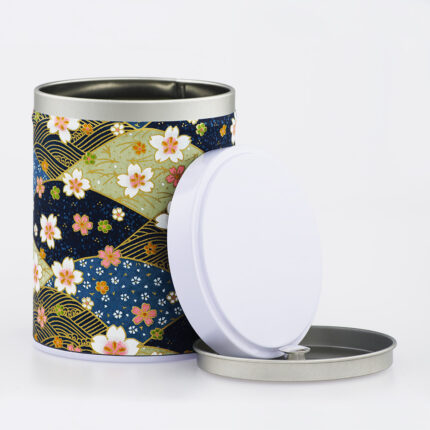 Boîte à thé empilable washi chiyogami artisanale française - Mihama