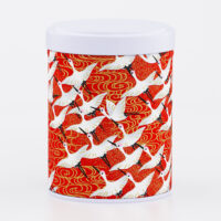 Französische handgefertigte stapelbare Washi-Chiyogami-Teebox - Minabe