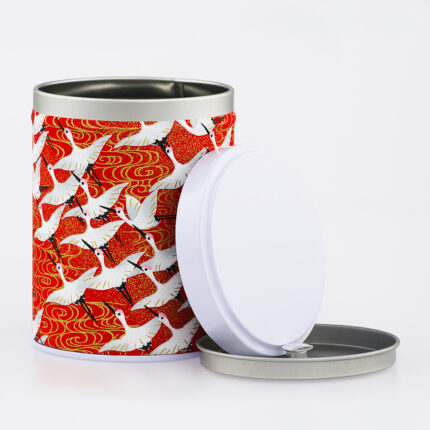 Boîte à thé empilable washi chiyogami artisanale française - Minabe
