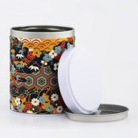 Scatola da tè impilabile Sanuki in washi chiyogami francese fatta a mano