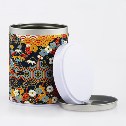 Boîte à thé empilable washi chiyogami artisanale française - Sanuki