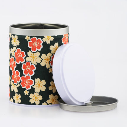 Boîte à thé empilable washi chiyogami artisanale française - Satomi