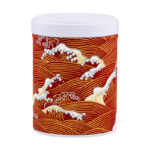 Boîte à thé artisanale washi 100g empilable Gobo