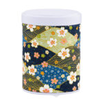 Boîte à thé artisanale washi 100g empilable Mihama