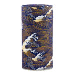 Boîte à thé artisanale washi 150g Kurotaki