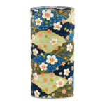 Boîte à thé artisanale washi 150g Mihama