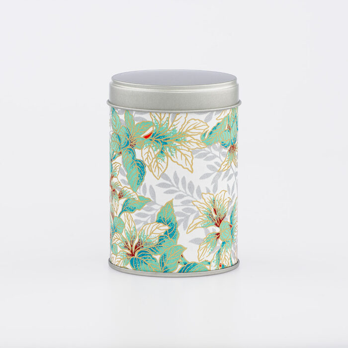 Small French handmade washi chiyogami tea box - Agui
