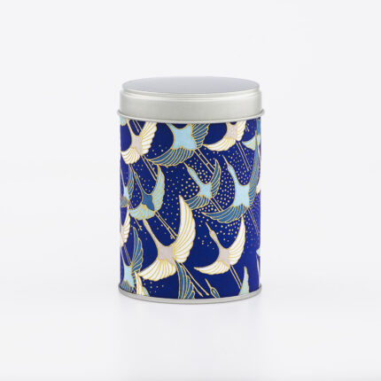 Petite boîte à thé washi chiyogami artisanale française - Ginan