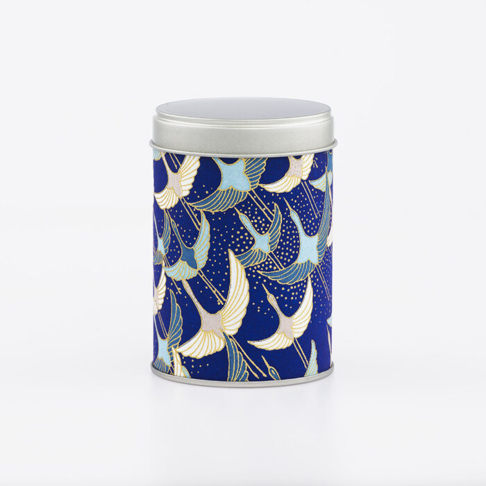 Small French handmade washi chiyogami tea box - Ginan