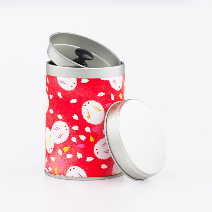 Small French handmade washi chiyogami tea box - Isuta