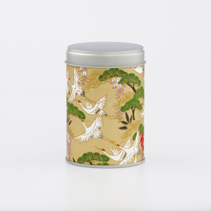 Small French handmade washi chiyogami tea box - Maze