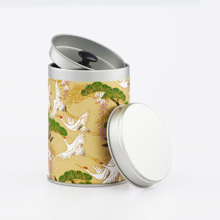 Pequeña caja francesa de té washi chiyogami hecha a mano - Maze