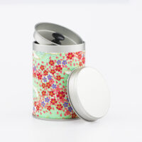 Small French handmade washi chiyogami tea box - Shimoze