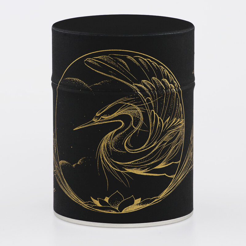 Boîte à thé personnalisée washi pour une cliente lyonnaise.