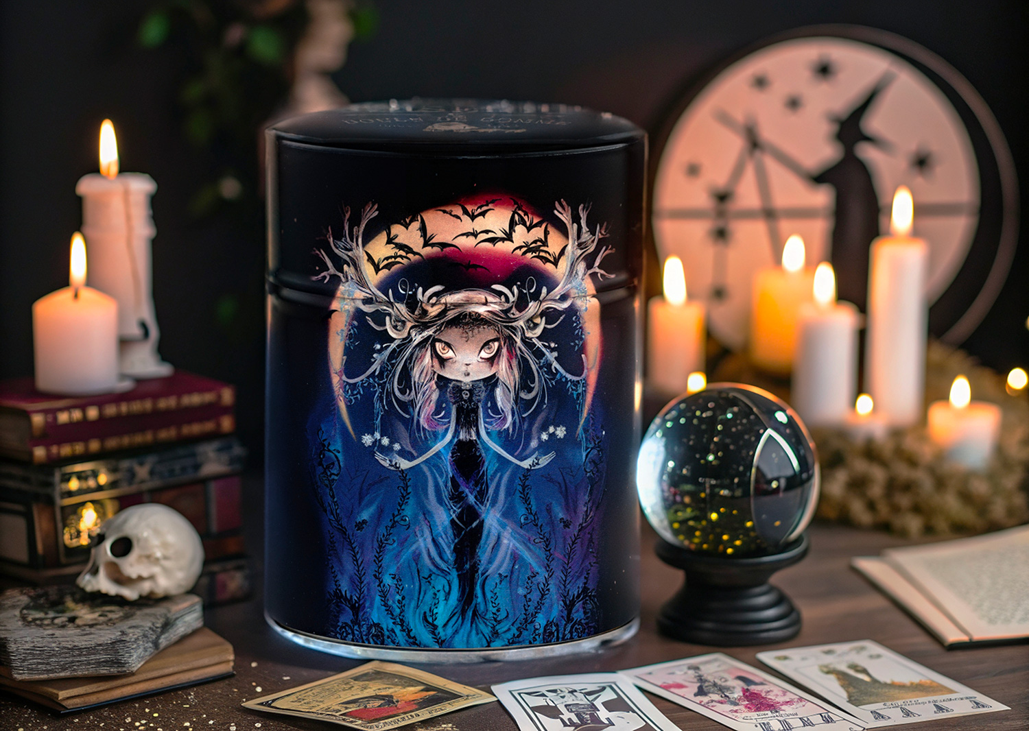 Boîte à thé personnalisée Arsenic et Boule de Gomme