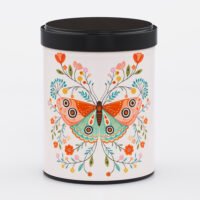 Boîte à thé illustrée Azuré