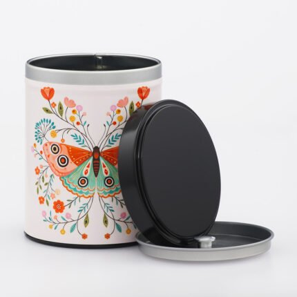 Boîte à thé illustrée Azuré