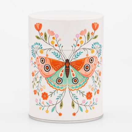 Boîte à thé illustrée Azuré