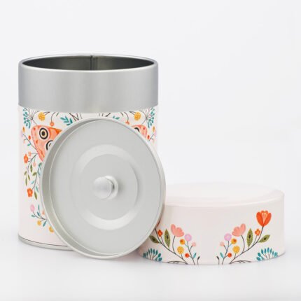 Boîte à thé illustrée Azuré