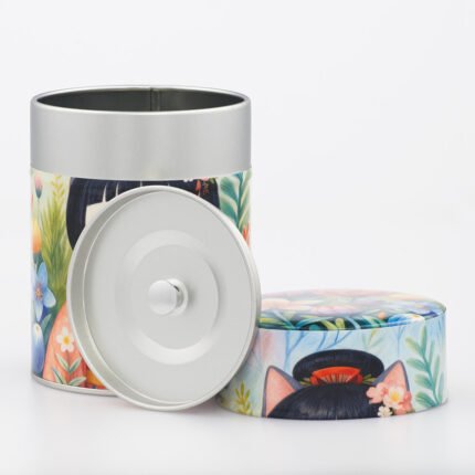 Boîte à thé illustrée Umeko