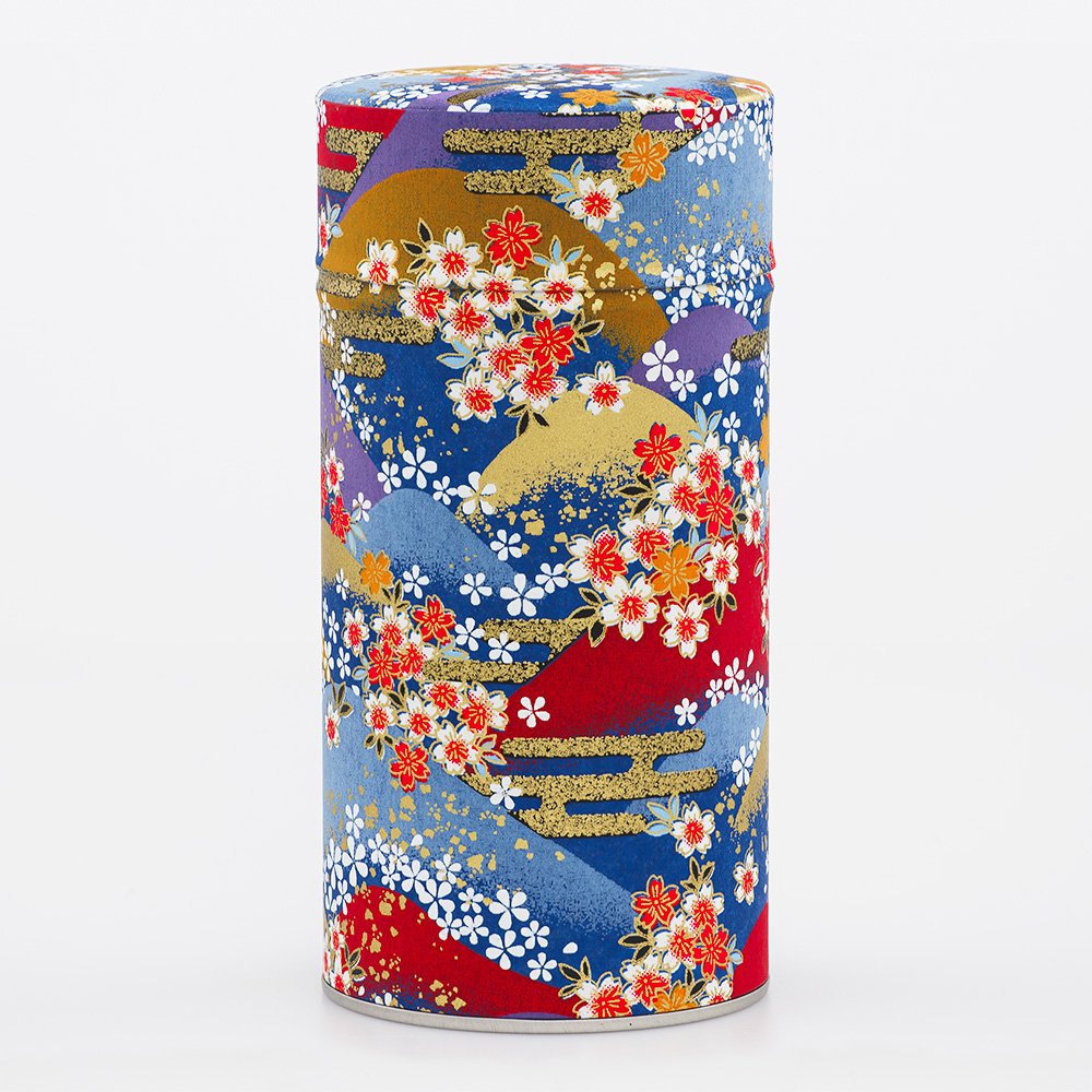 k-grande-boite-the-washi-toyono Boîte à thé washi 150g Toyono